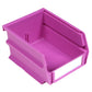 5-3/8" L x 4-1/8" W x 3" H Orchid Stacking, Hanging, Interlocking Polypropylene Bins, 10 CT alt 0