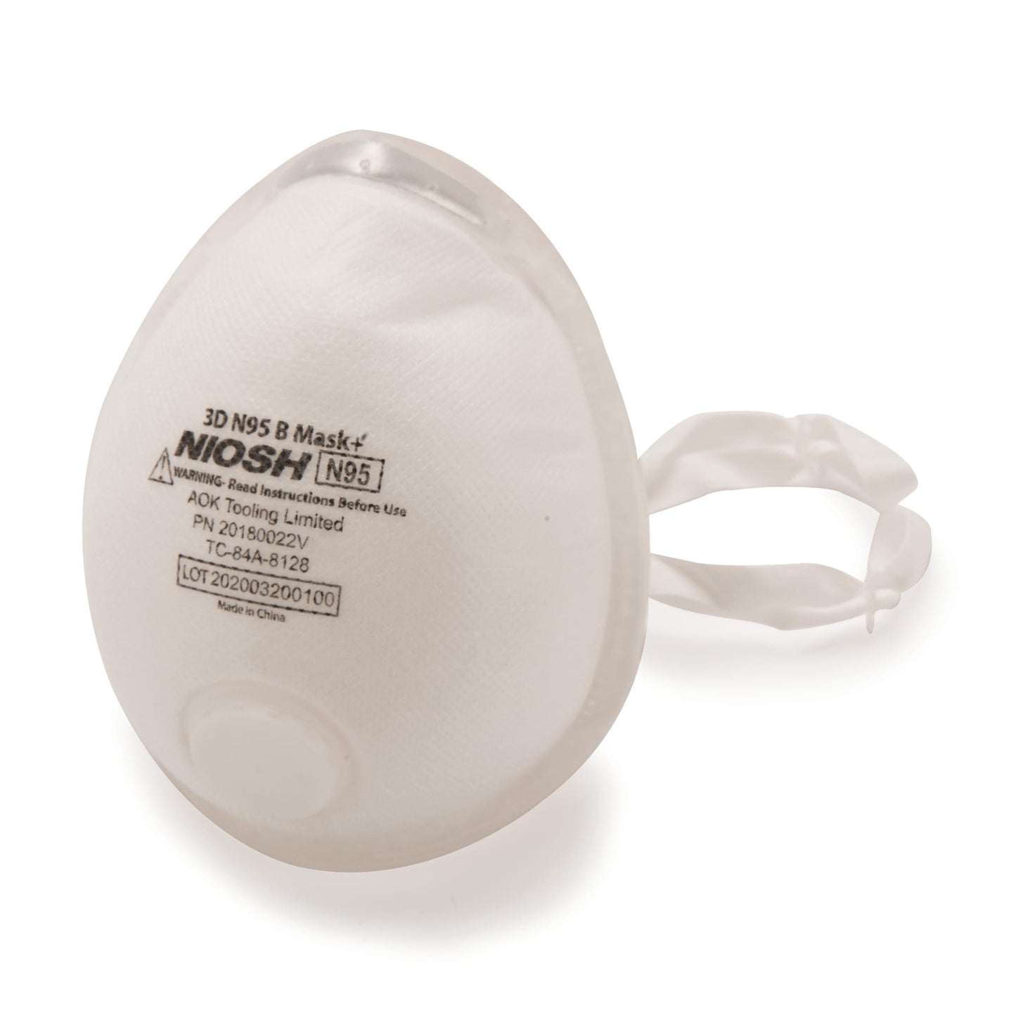 SoftSeal N95 3D+ Valved Mask(M) alt 0