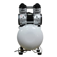 2HP 220V 10 Gallon Oil-Free Steel Tank Air Compressor with Auto Drain Valve alt 0