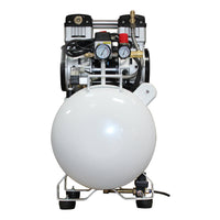 2HP 220V 10 Gallon Oil-Free Steel Tank Air Compressor with Auto Drain Valve alt 0