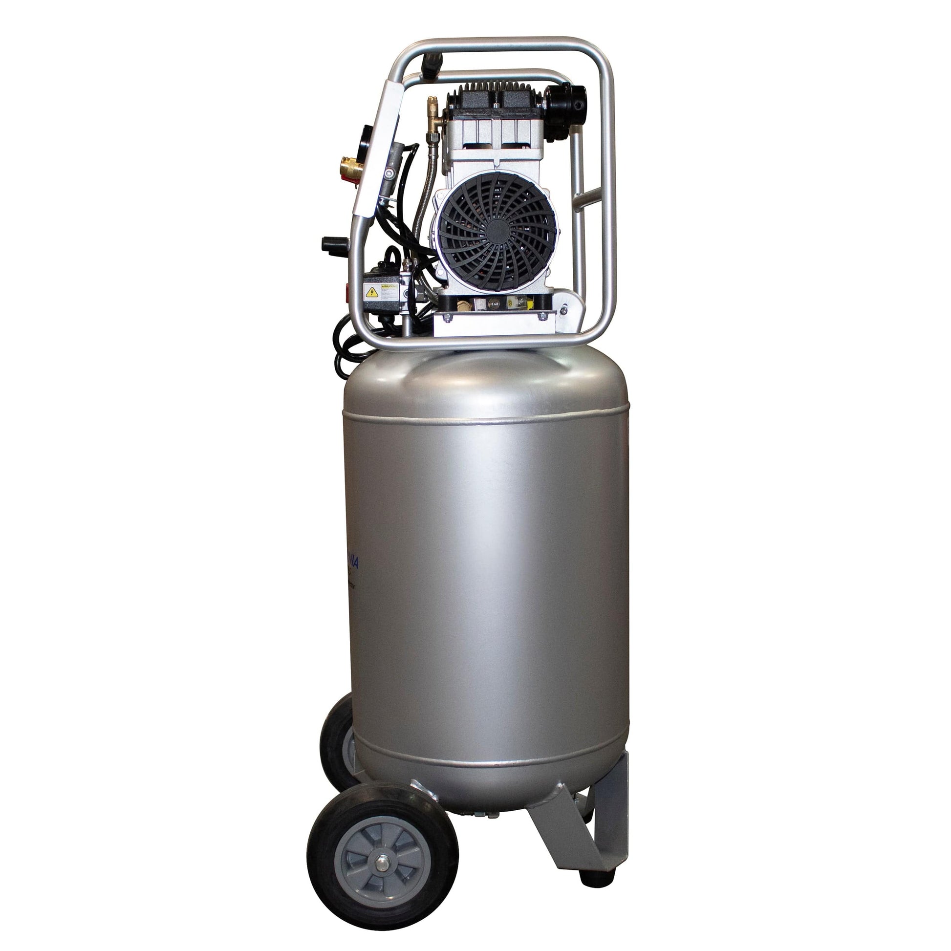 2HP 220V 20 Gallon Oil-Free Steel Tank Air Compressor with Auto Drain Valve alt 0