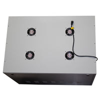 4HP 20 Gallon Oil-Free Compressor with Air Drying System and Auto Drain Valve in Soundproof Cabinet alt 0