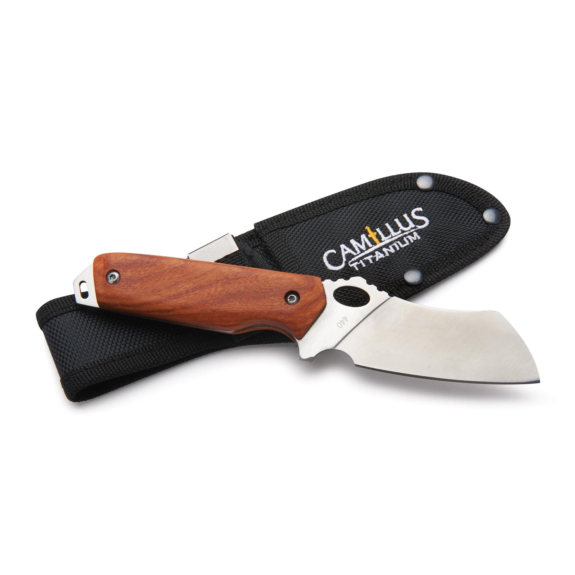 Rize Fixed Blade Knife for Hunting and Fishing - 7-3/16" - Unfinished Kit alt 0