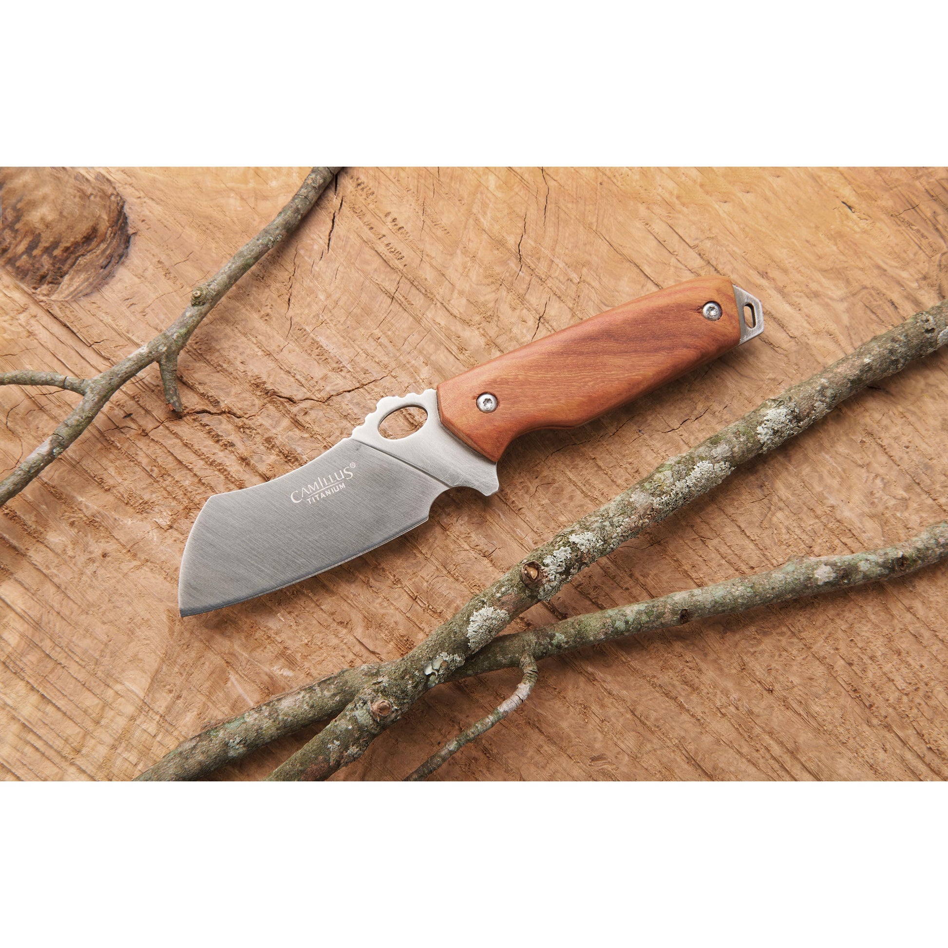 Camillus Rize Fixed Blade Knife for Hunting and Fishing - 7-3/16 -  Unfinished Kit