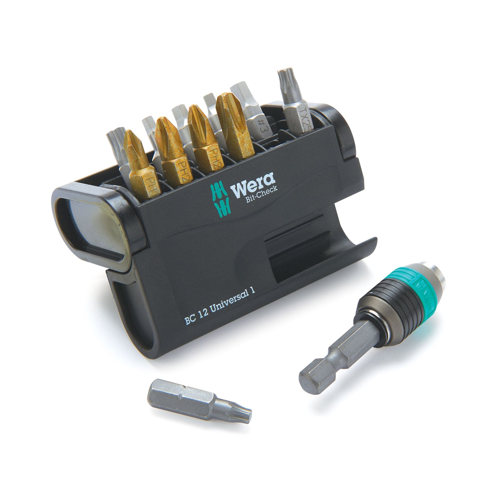 Driver Bit Set with Quick-Release Rapidaptor Bit Holder -12 Piece alt 0