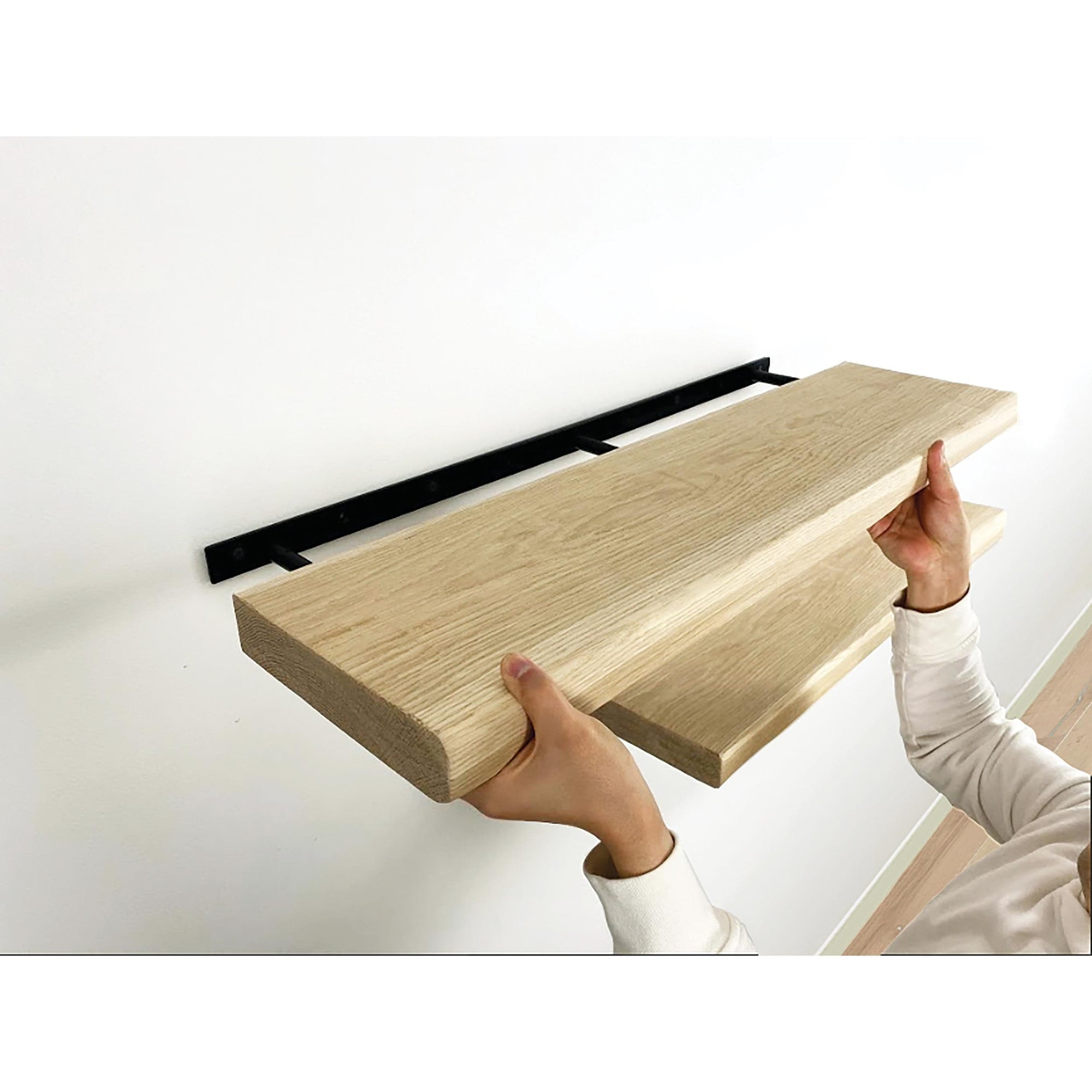Floating Shelf Bracket - 22" Long alt 0