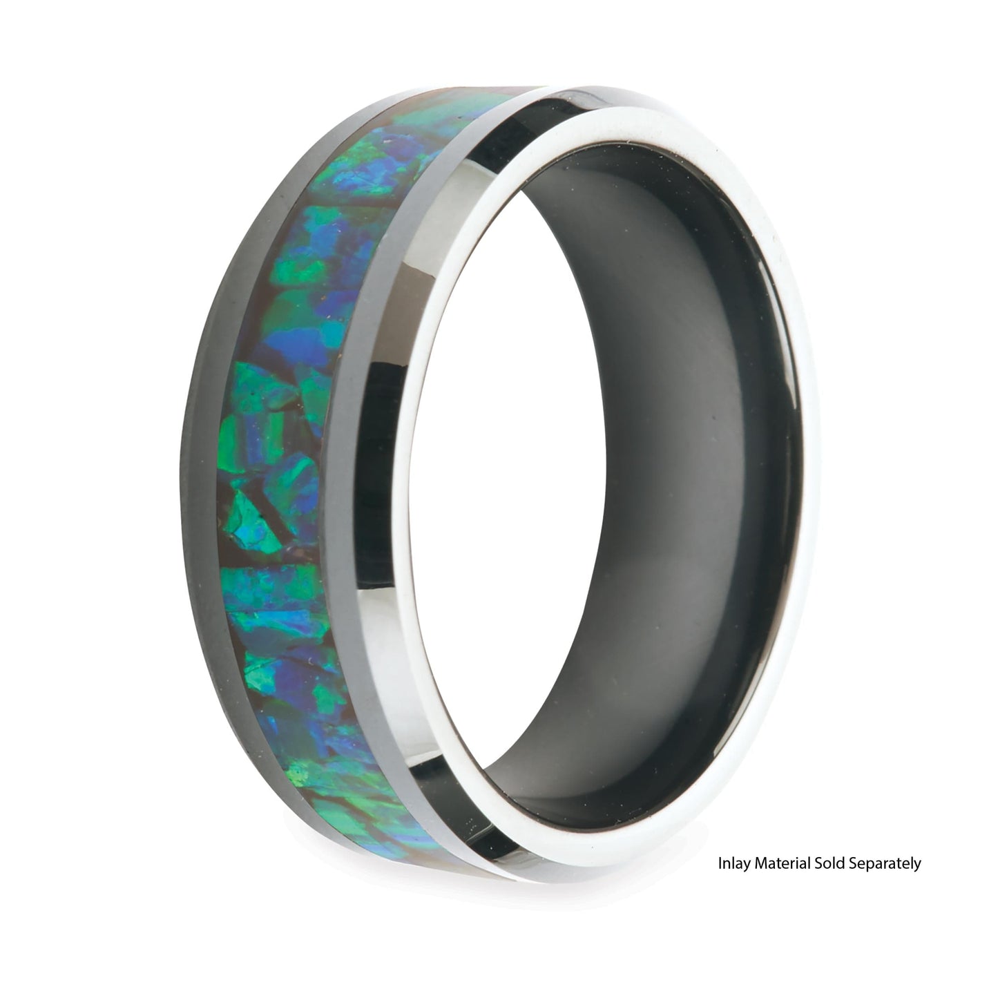 Black Ceramic Ring Core 8mm #11 alt 2