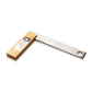 Brass Mini Try Square (9cm) alt 0