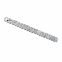Stainless Steel 6" Ruler alt 0