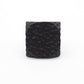 Square 1" Hammered Clavo Decorative Nail, 8-Pack,  Black Oxi alt 0