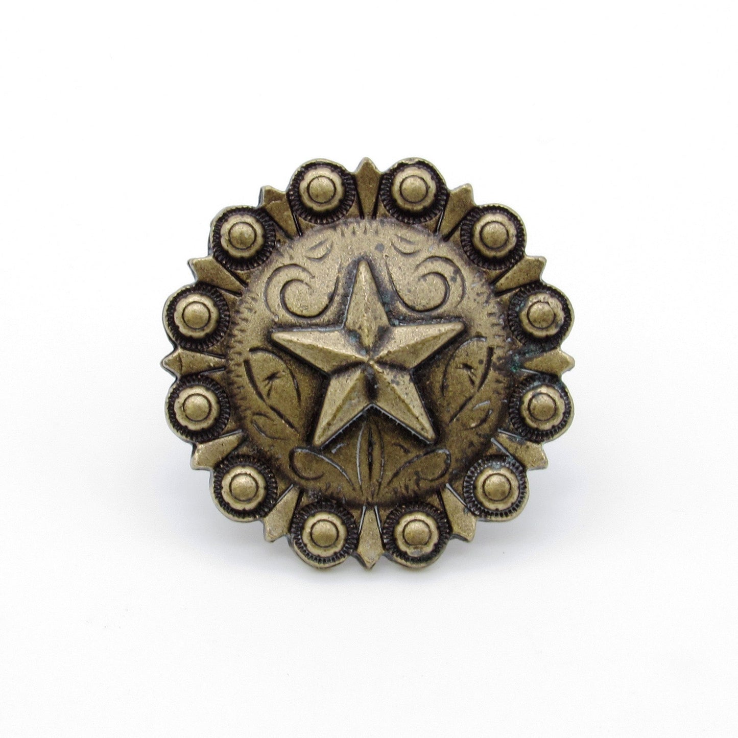 Star Clavo Decorative Nail, 8-Pack, Brass Oxide alt 0