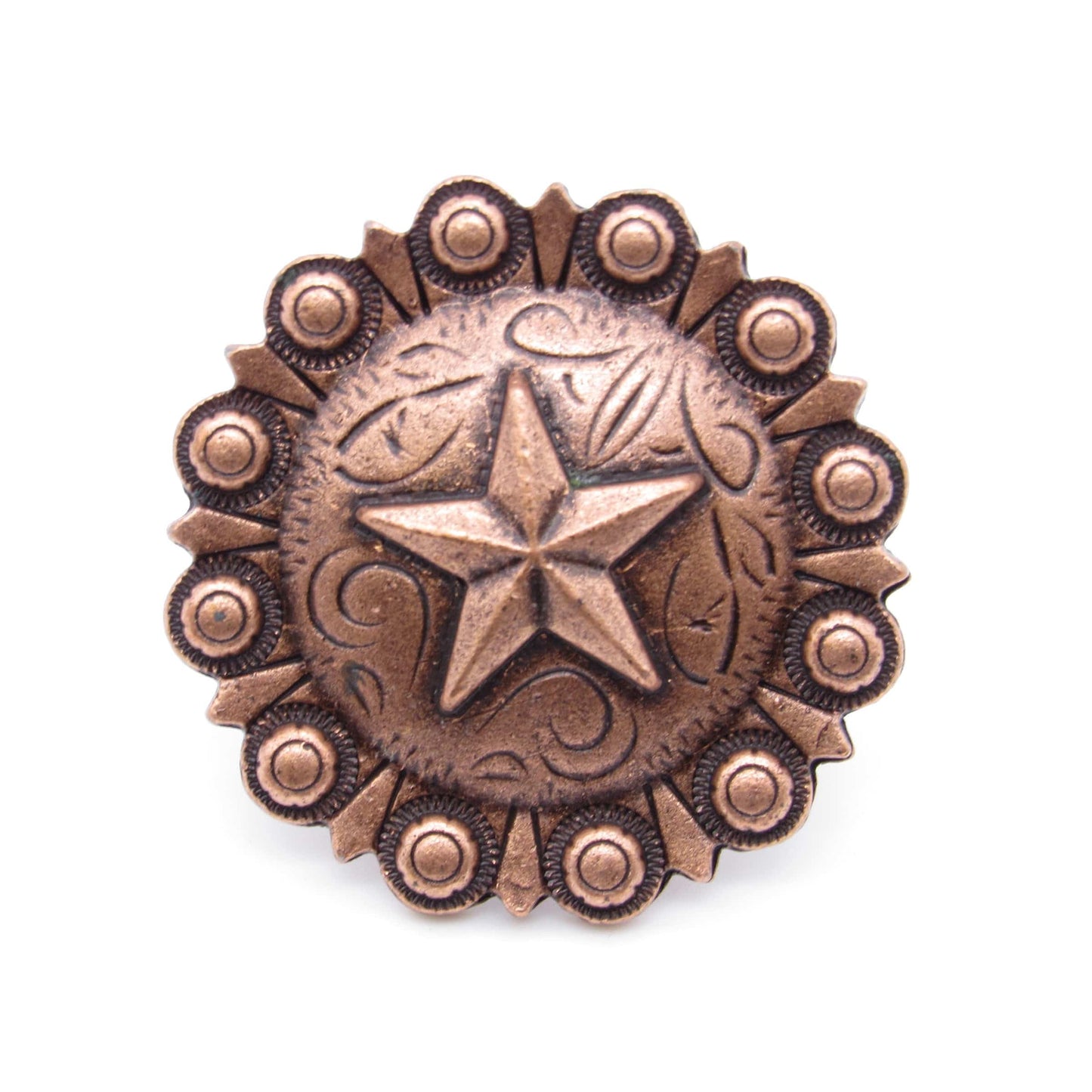 Star Clavo Decorative Nail, 8-Pack, Copper Oxide alt 0