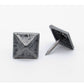 Square 3/4" Pyramid Clavo Decorative Nail, 8-Pack, Pewter Ox alt 0