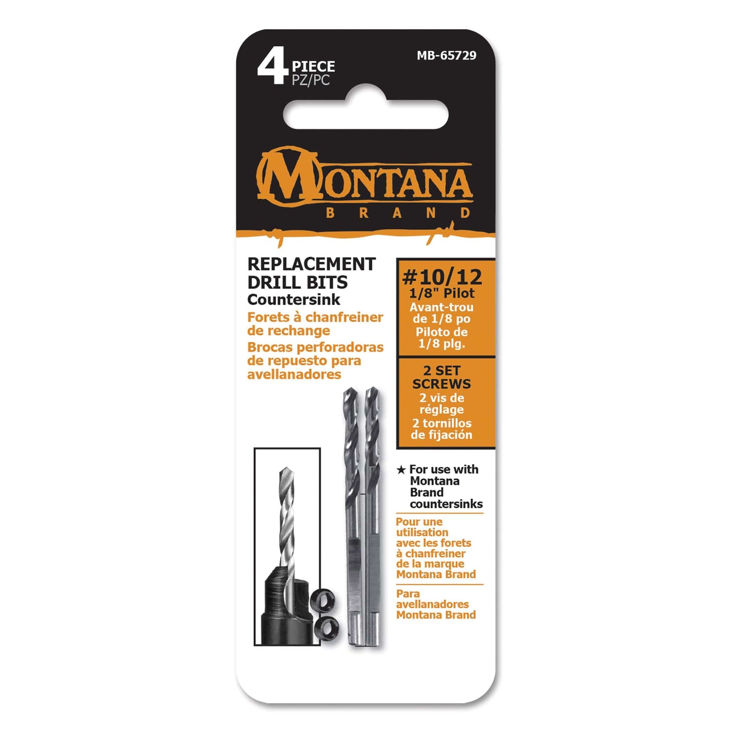 #10/12 Replacement Compact Drill Bits alt 1