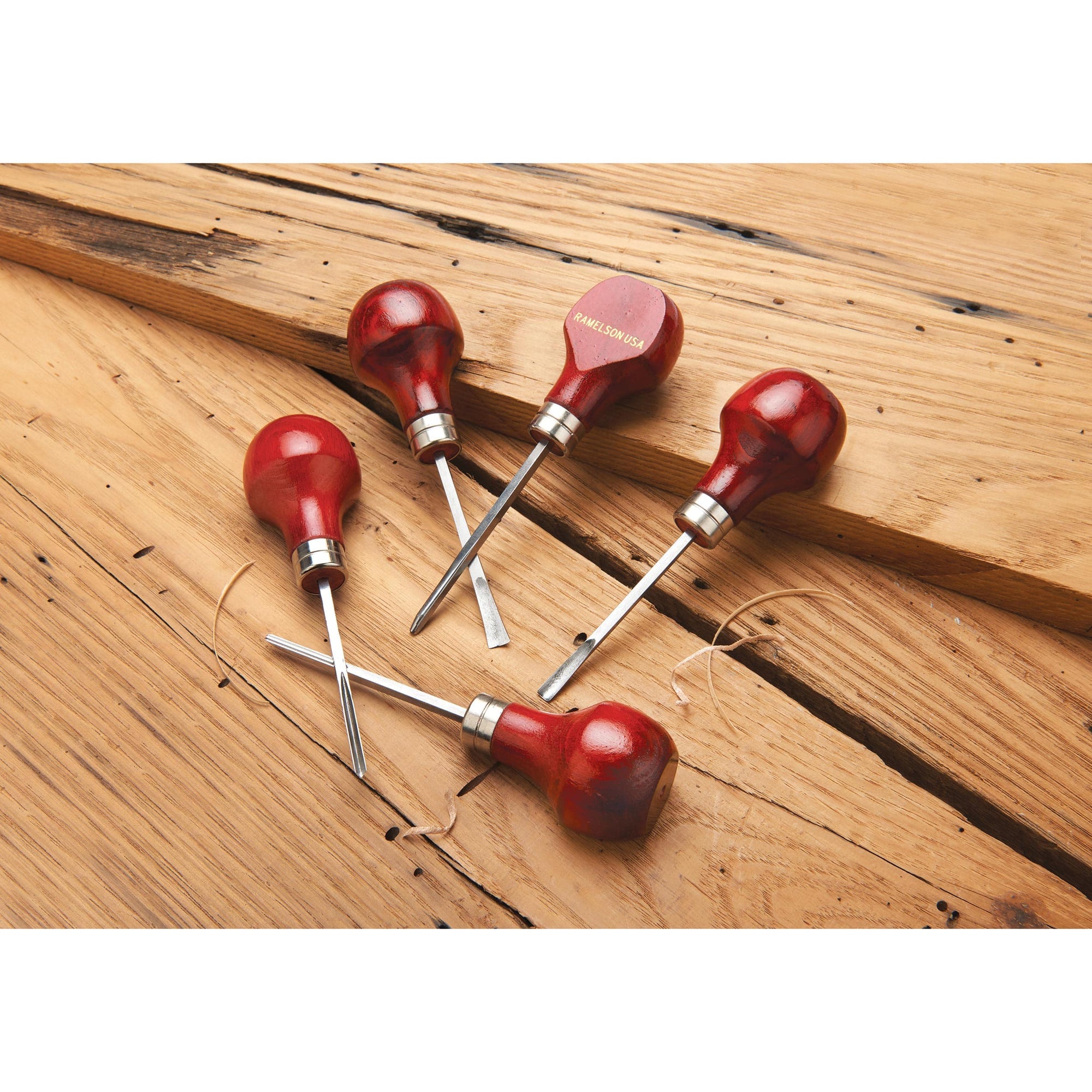 Palm Carving Tools Set - 5 Piece alt 0