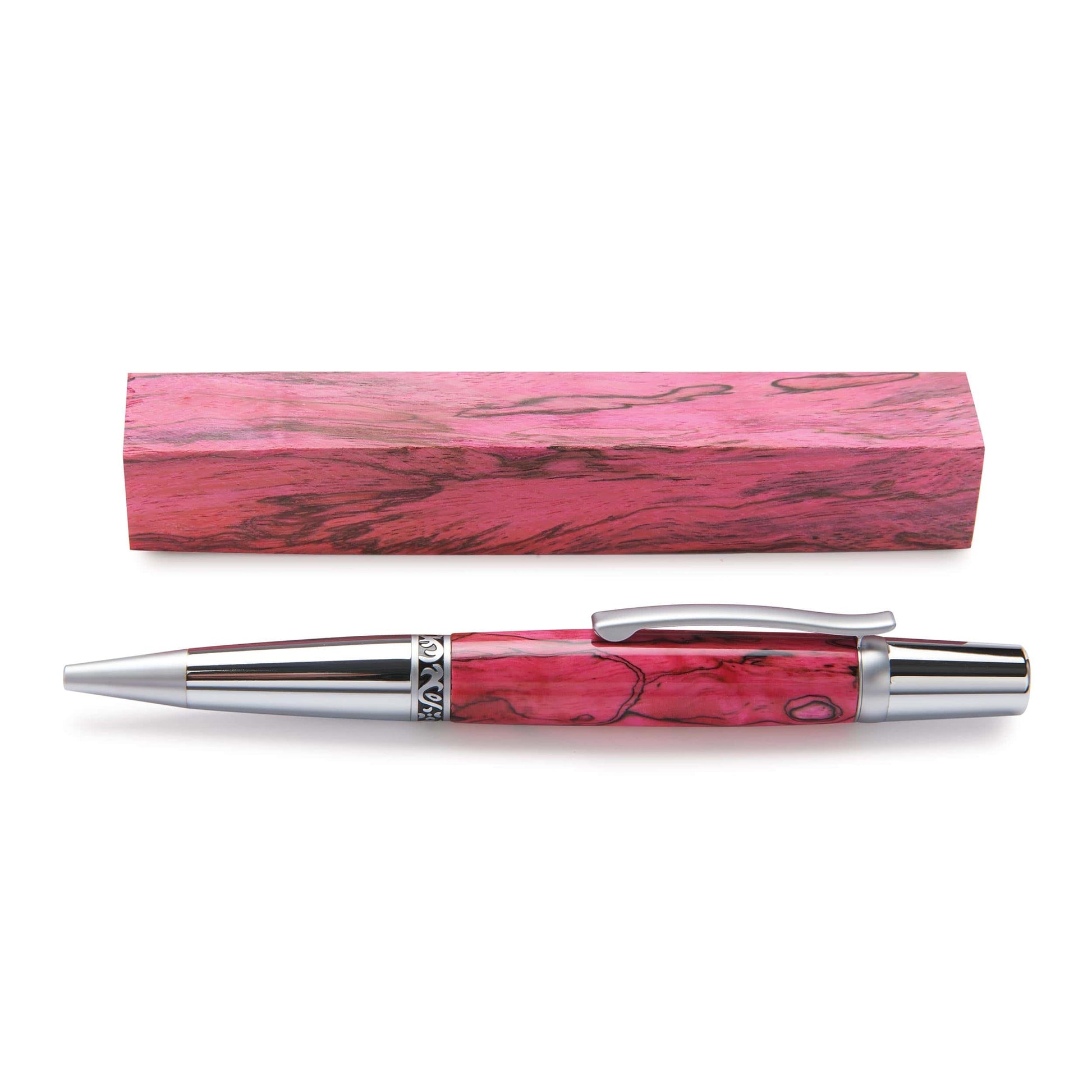 Tamarind Spalted DS Pen Blank Pink alt 0