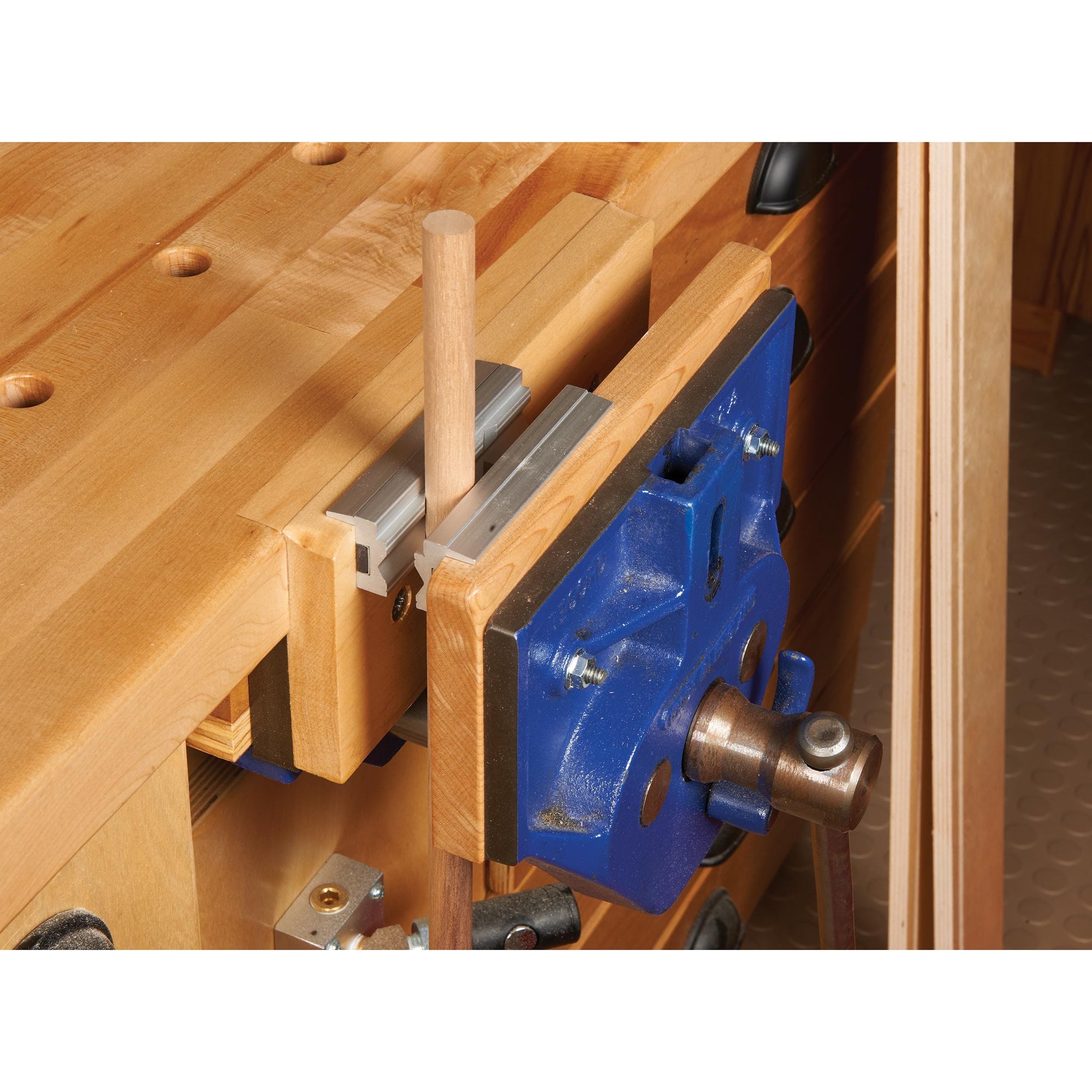 4" Aluminum Prismatic Vise Jaws - Pair alt 0