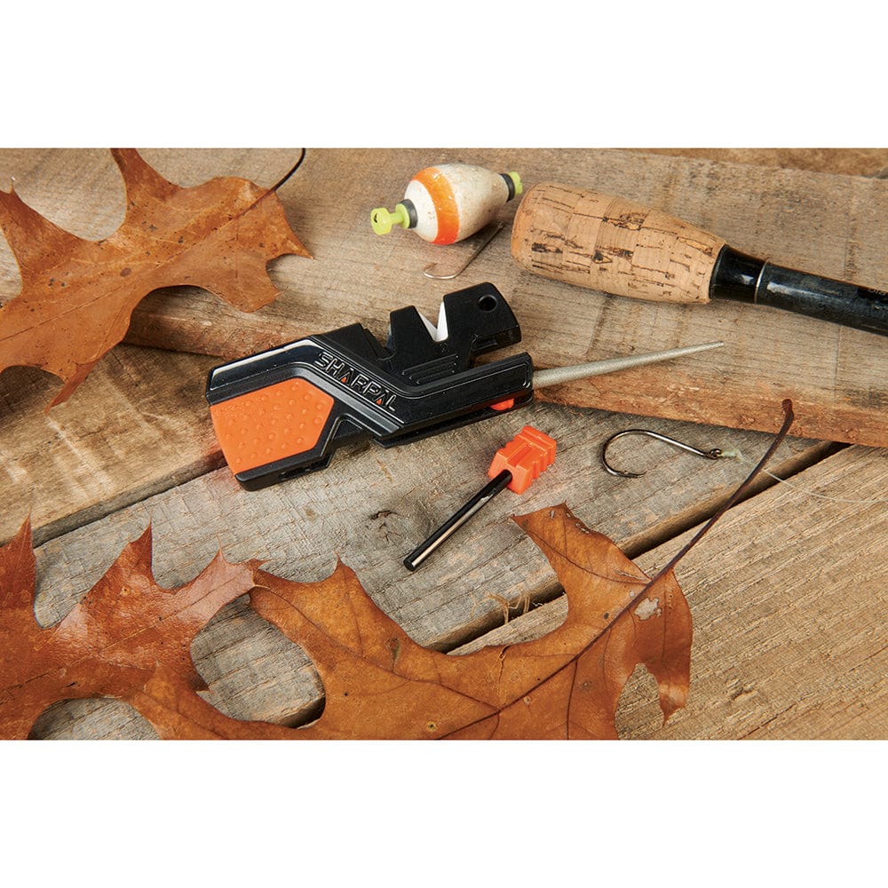 6-In-1 Knife Sharpener and Survival Tool