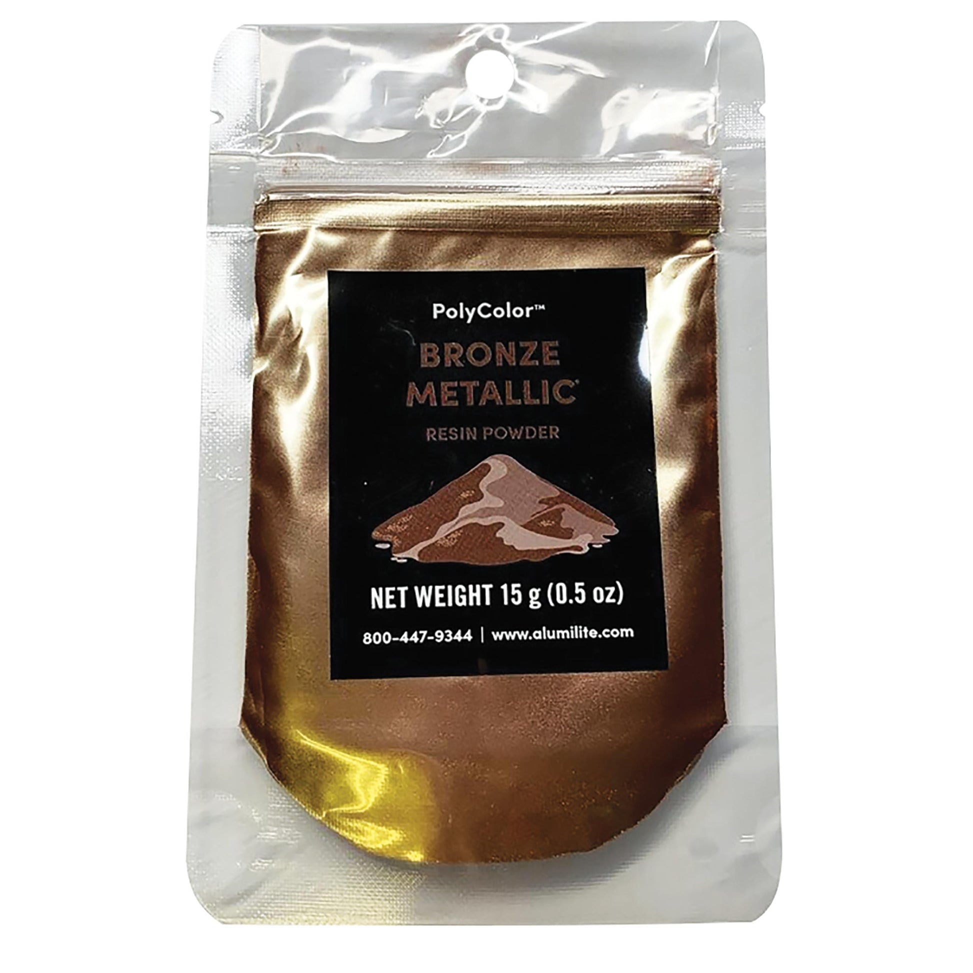 PolyColor Resin Powder Bronze Metallic 15-Gram alt 0