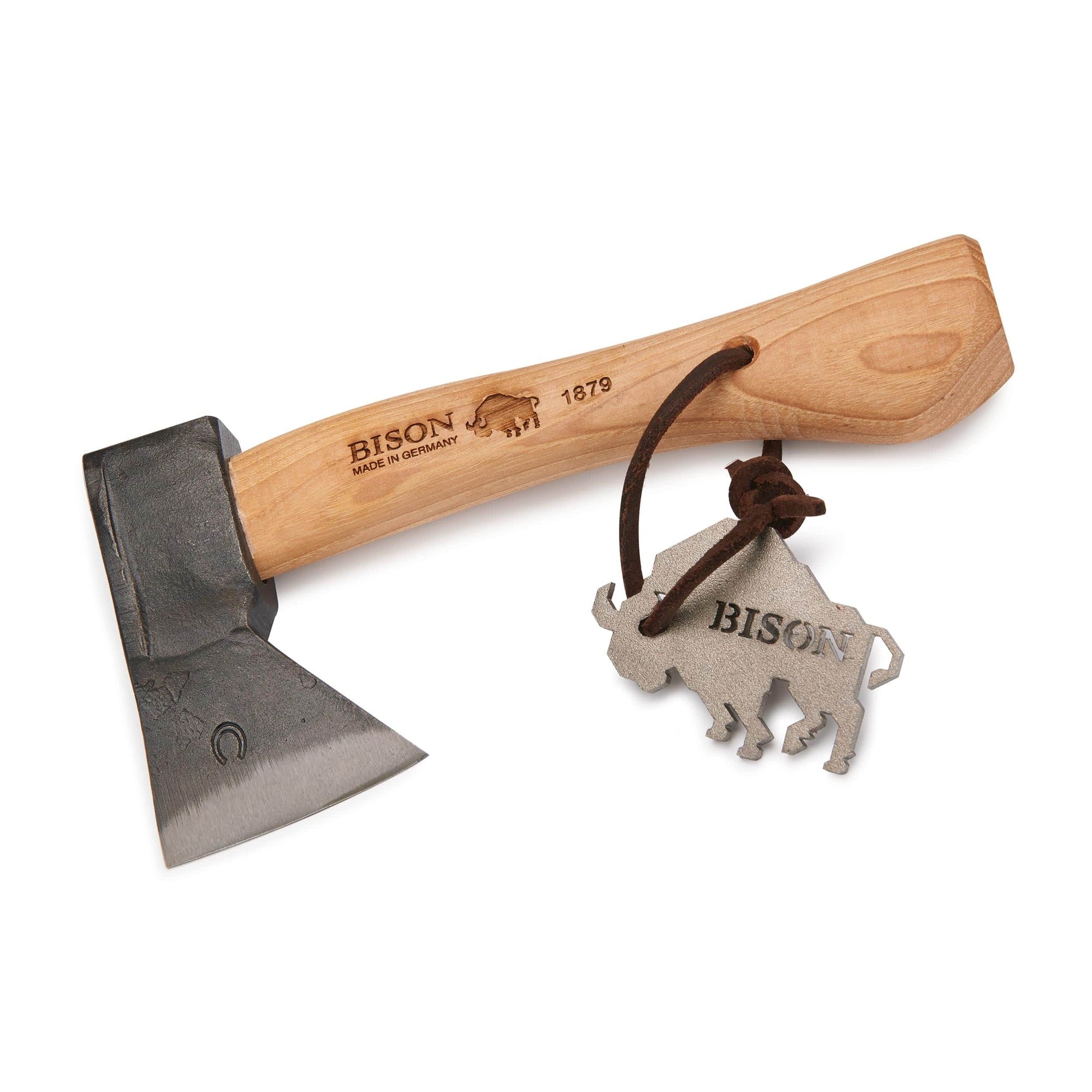 Trekking Hatchet with Leather Sheath - 9.44" OL alt 10