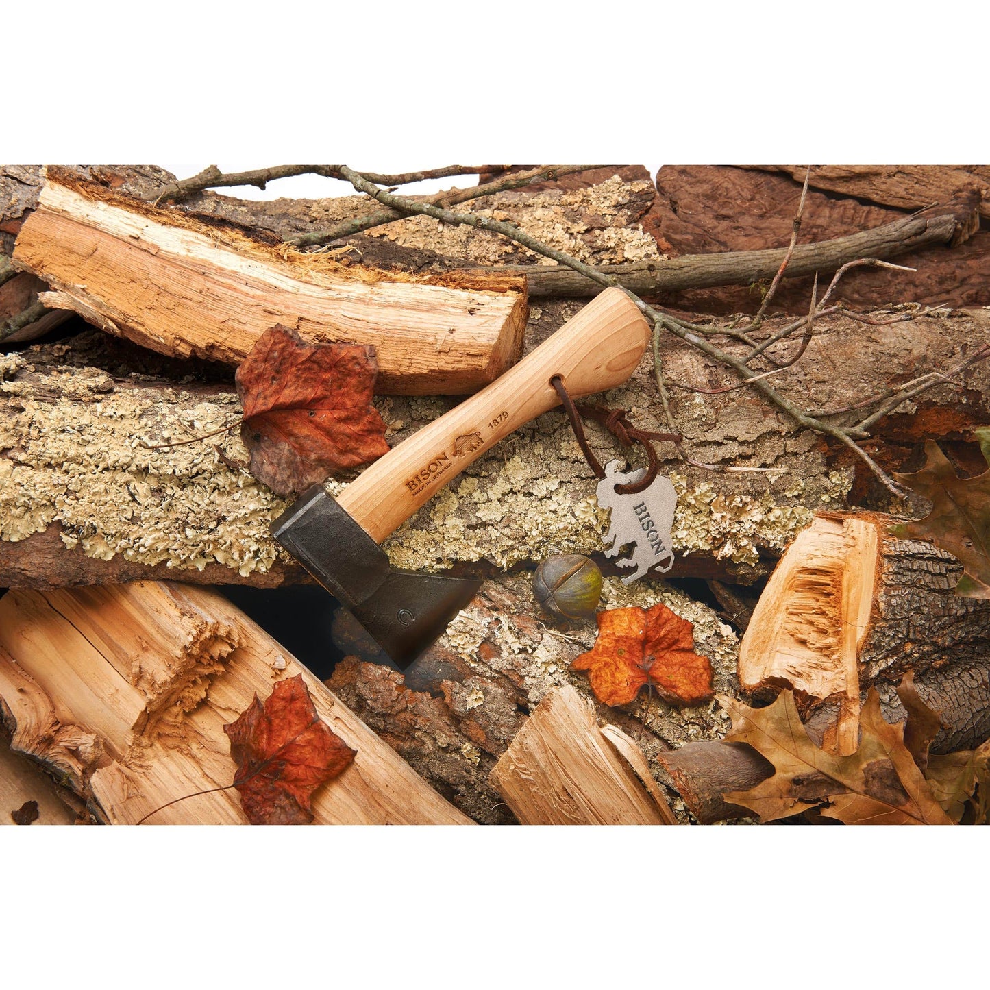 Trekking Hatchet with Leather Sheath - 9.44" OL alt 10