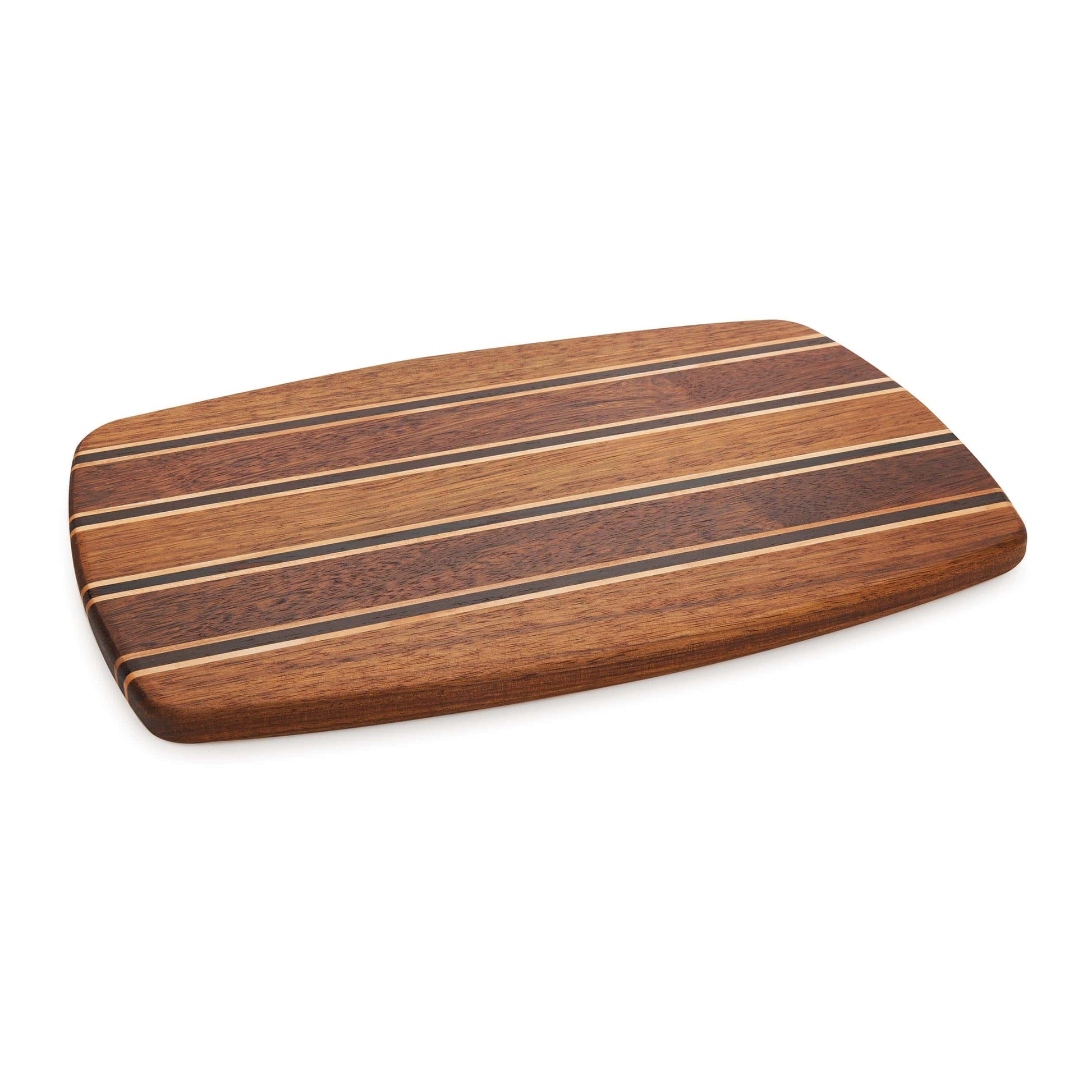Exotic Cutting Board Kit - 3/4" x 9-3/4" x 16" - Angelique, Hard Maple & Wenge alt 0