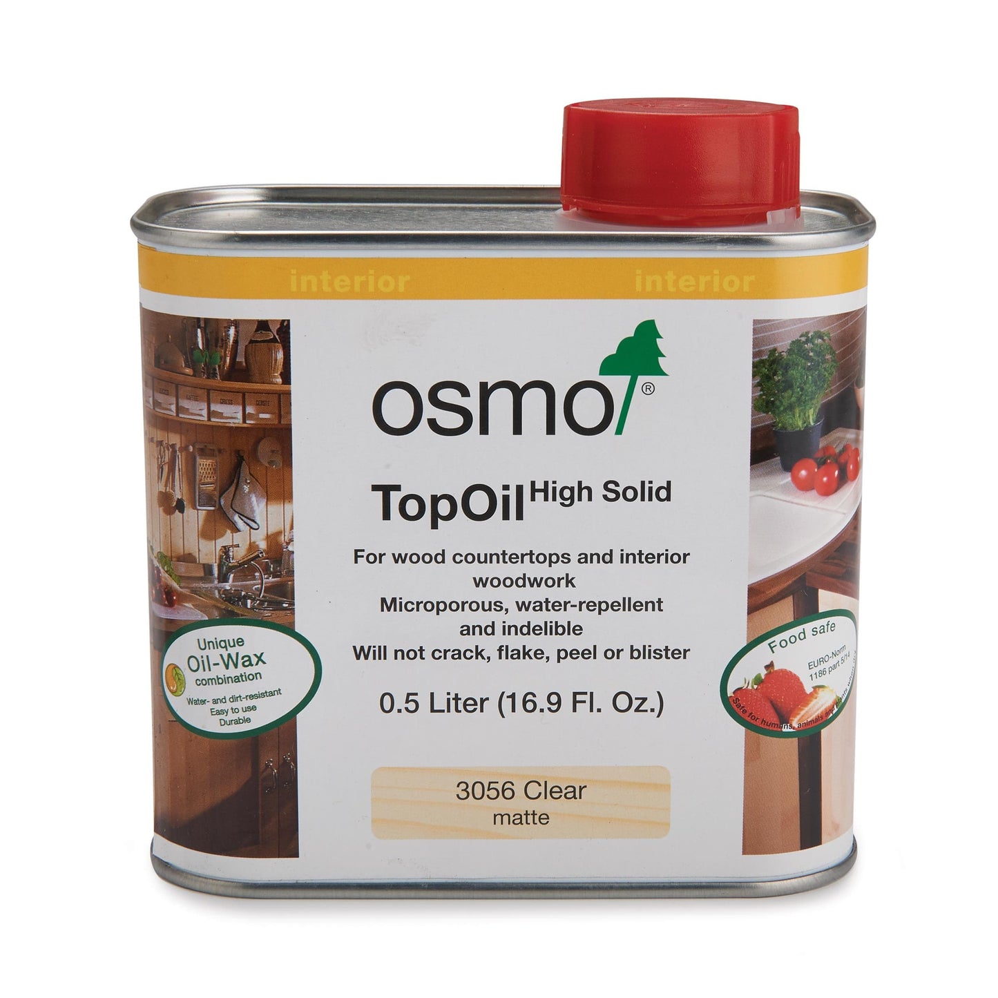 Top Oil - 3056 Clear - Matte - Solvent Based - .5 L                          alt 5