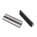 4" Aluminum Vise Jaws With Rubber Face - Pair alt 0