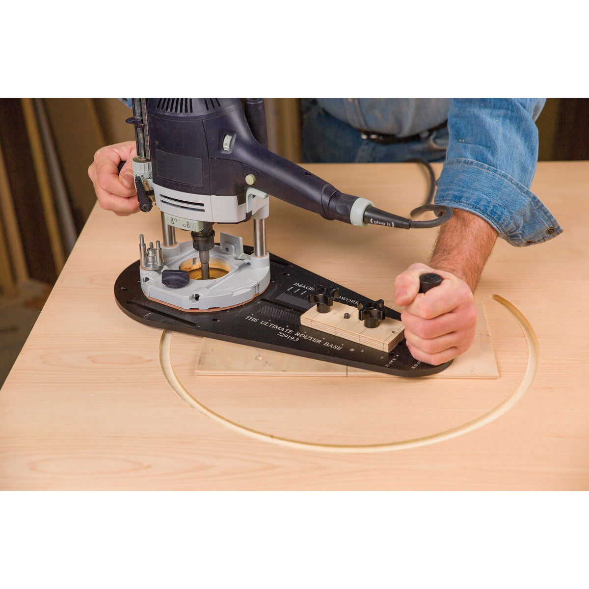 Finish Edge Router Base Ultimate Router Base | Woodcraft
