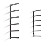 6-Level Lumber Storage Rack - Black & Gray alt 0