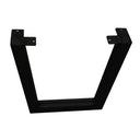 "V" Slab Legs 15" High Black Pair alt 0