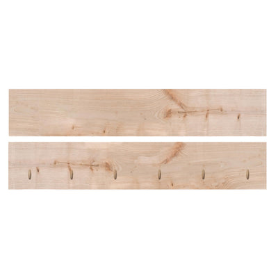Timber Link Slab - Rustic Maple Center - S4S - 1-1/2" x 8" x 4'