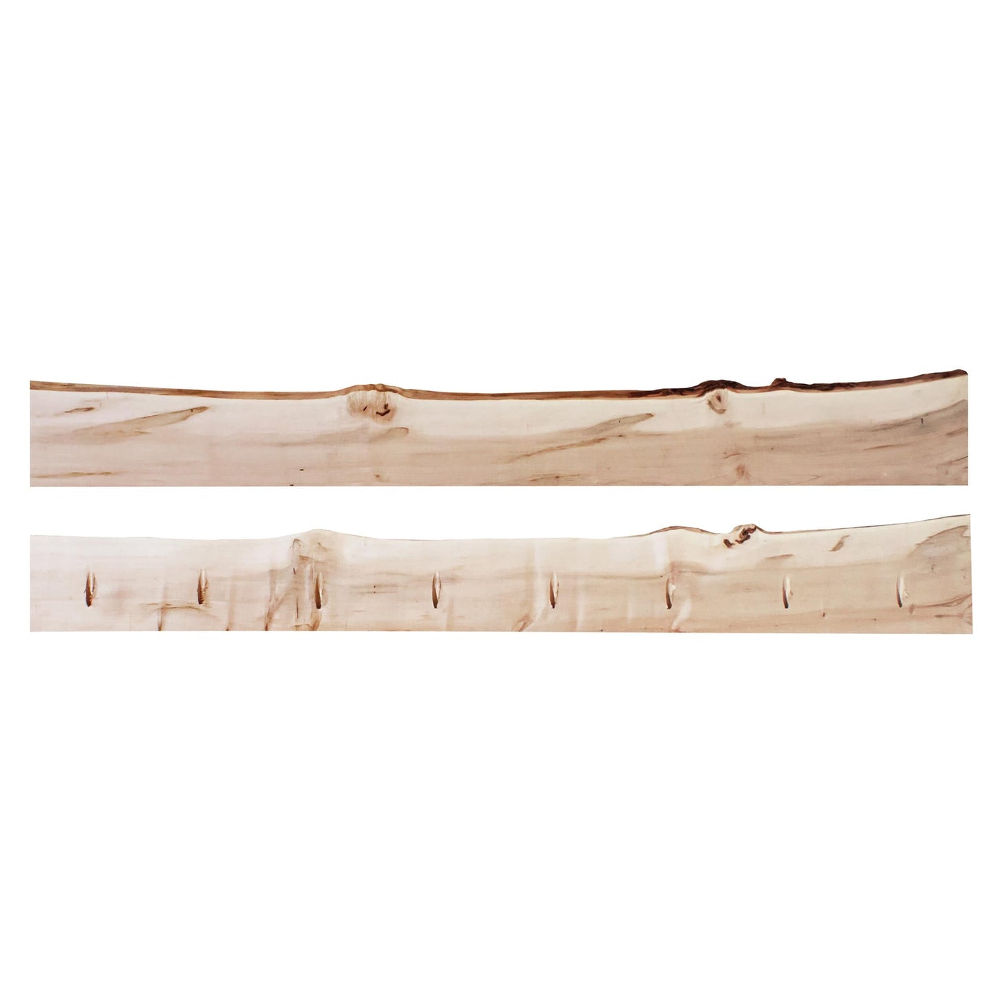 1.5" x 5-8" x 6' Timber Link Rustic Maple Live Edge (S3S) alt 0