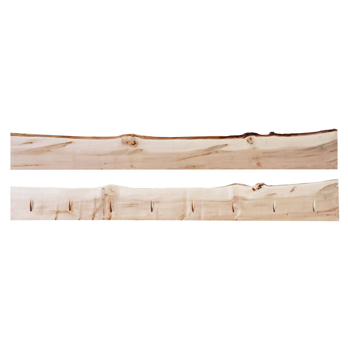 Timber Link Slab - Rustic Maple Live Edge - S3S - 1-1/2" x 5-8" x 6'