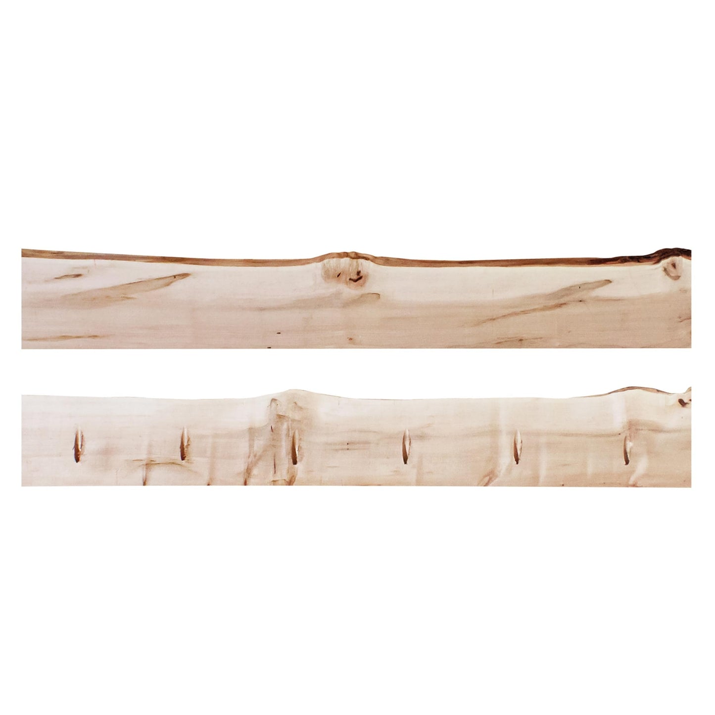 1.5" x 5-8" x 4' Timber Link Rustic Maple Live Edge (S3S) alt 0