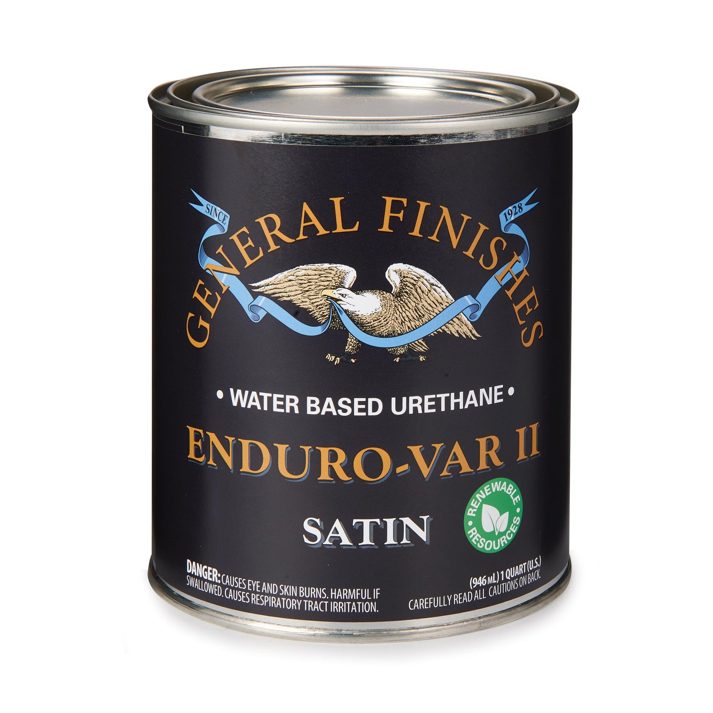 Satin Enduro Var II Varnish Water-Based Quart alt 0