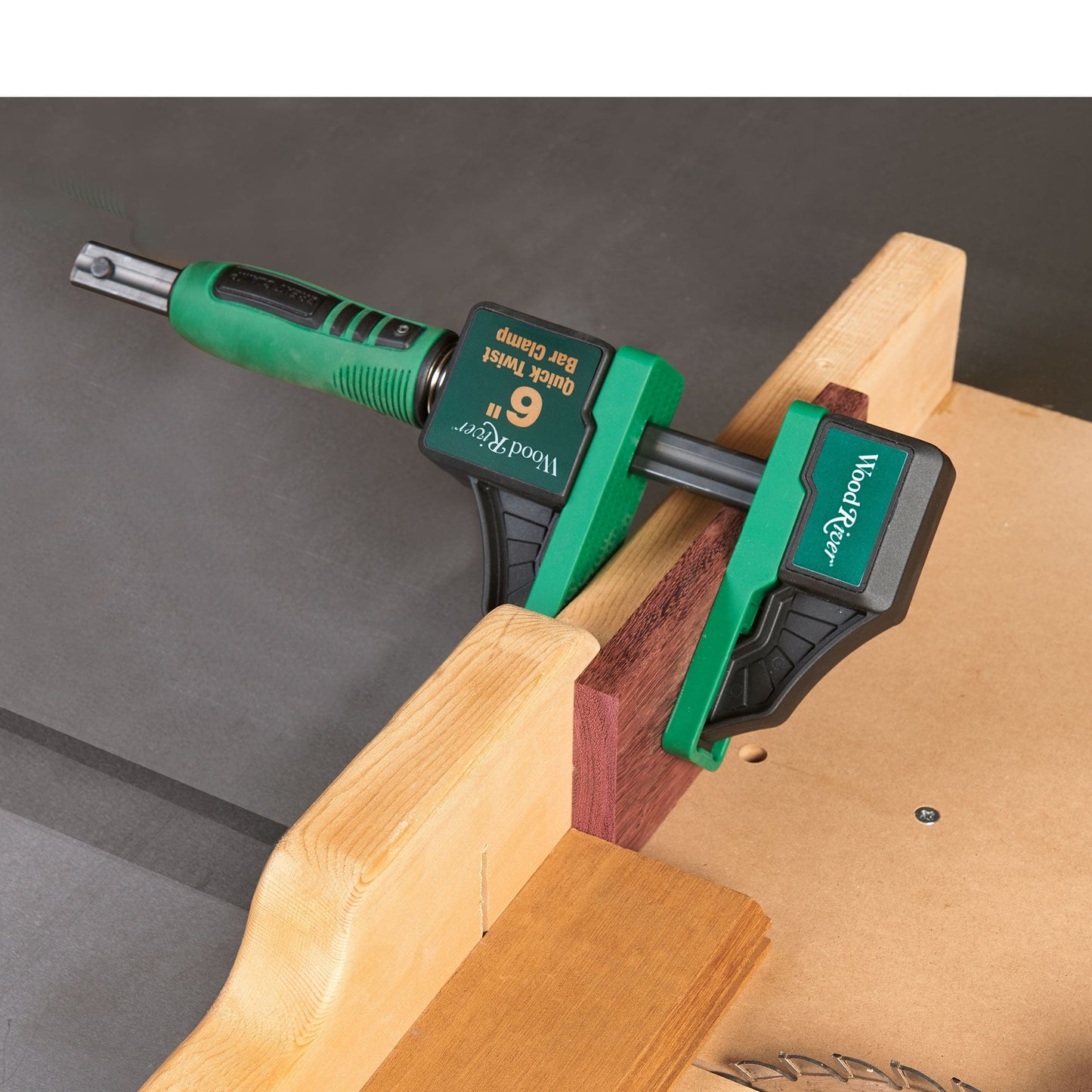 WoodRiver 6" Quick Twist Bar Clamp alt 2