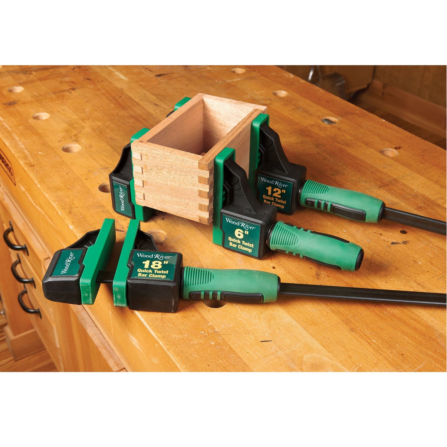 WoodRiver 6" Quick Twist Bar Clamp alt 4
