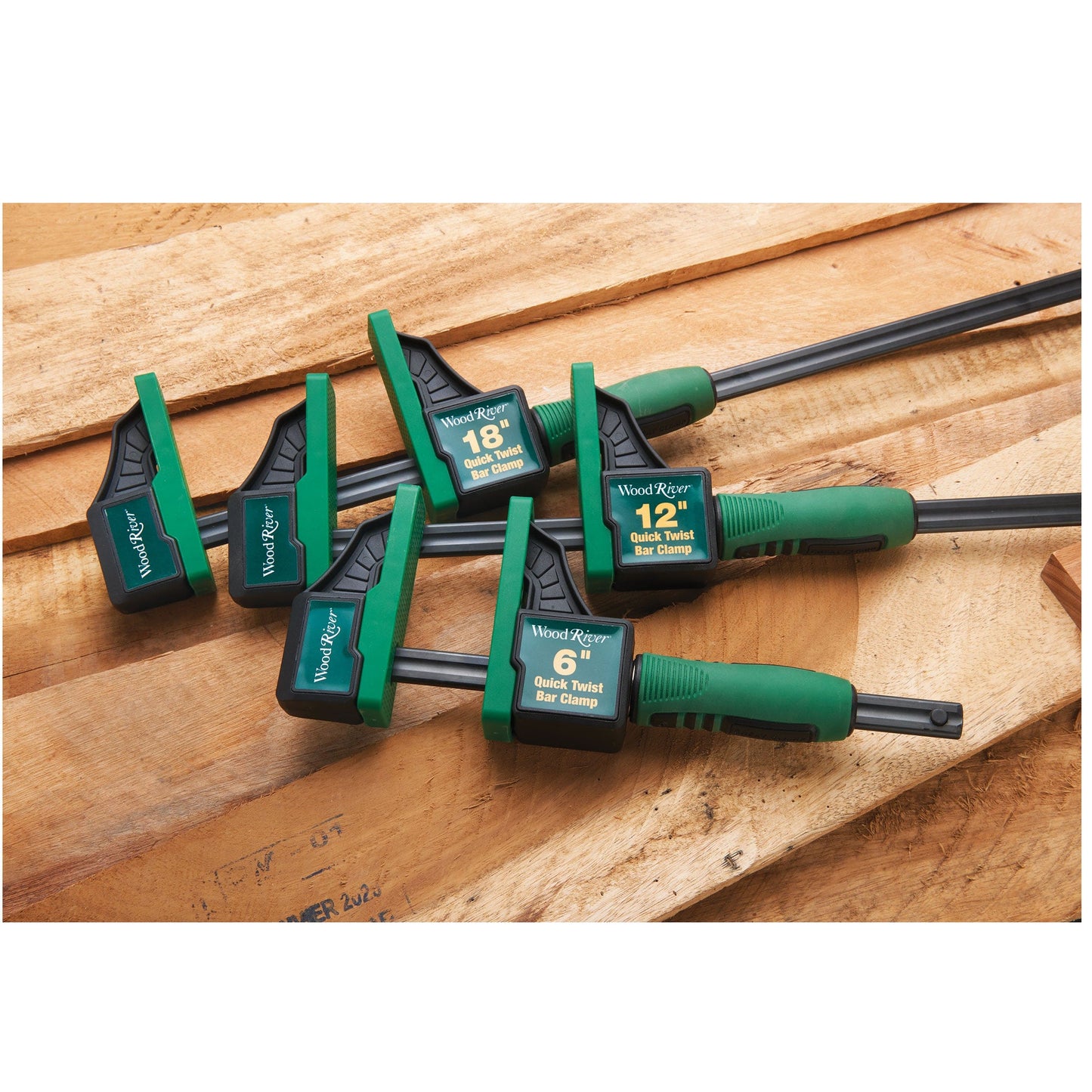 WoodRiver 18" Quick Twist Bar Clamp alt 3