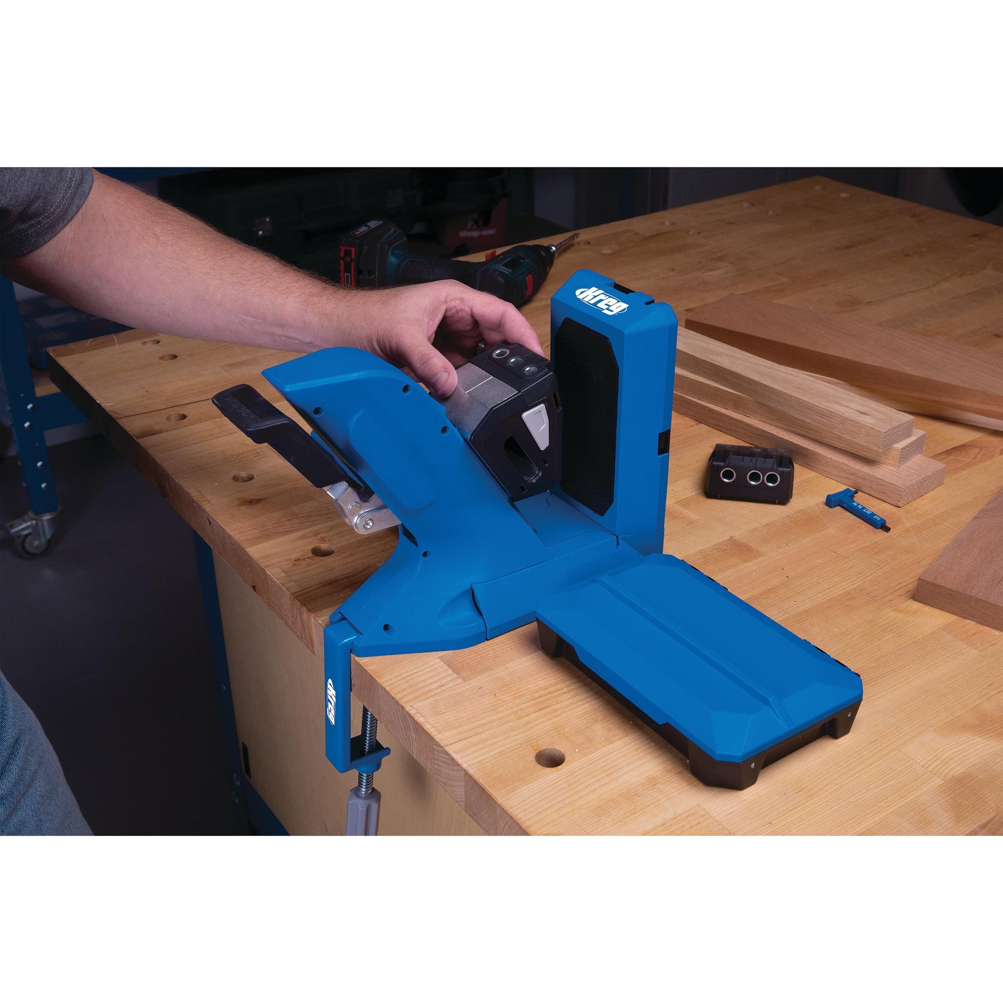 Micro-Pocket Drill Guide Kit For 700-Series Pocket-Hole Jig alt 0