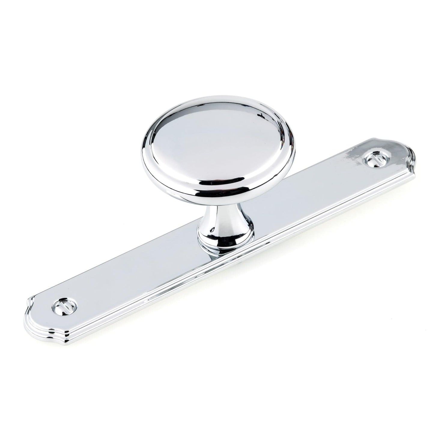 Transitional Knob, 1-9/16" D, Chrome alt 0