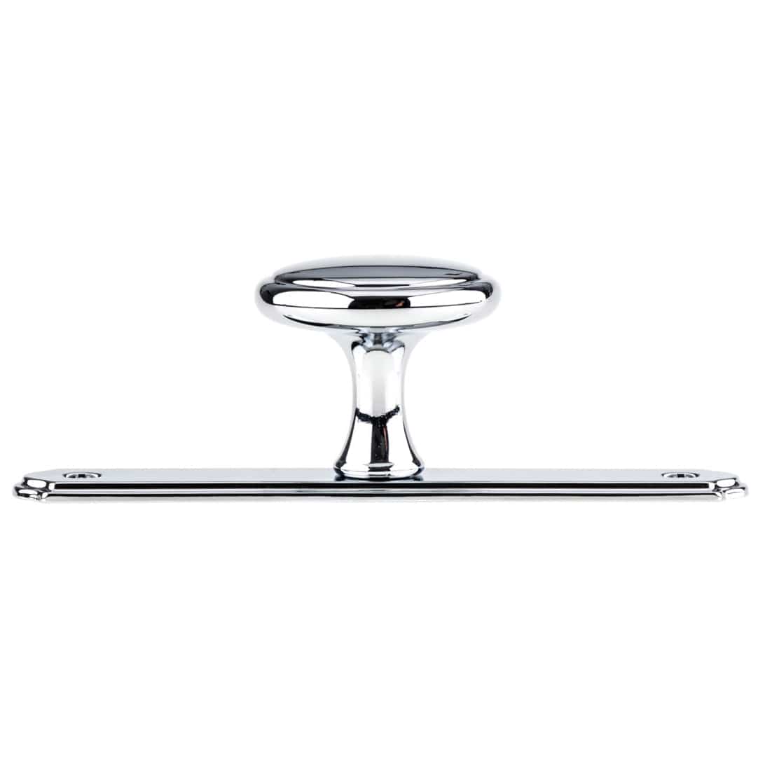 Transitional Knob, 1-9/16" D, Chrome alt 0