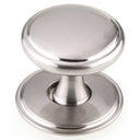 Transitional Knob, 1-9/16" D, Brushed Nickel alt 0