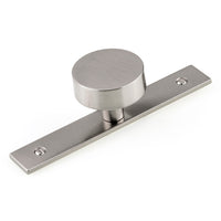 Contemporary Knob, 1-9/16" D, Brushed Nickel alt 0