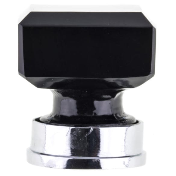 Eclectic Knob, 1-5/16" x 1-5/16", Black alt 0