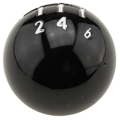 Eclectic Knob, 1-15/32" D, Black alt 0