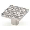 Contemporary Knob, 1-1/4" x 1-1/4", Brushed Nickel alt 0