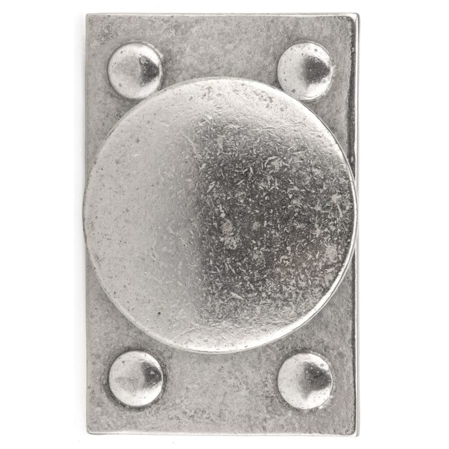 Traditional Knob, 1-1/2" D, Newcastle Antique Polished Nickel alt 0