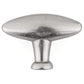 Traditional Knob, 2-9/32" x 25/32", Newcastle Antique Polished Nickel alt 0