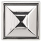 Transitional Knob, 1-1/2" x 1-1/2", Polished Nickel alt 0